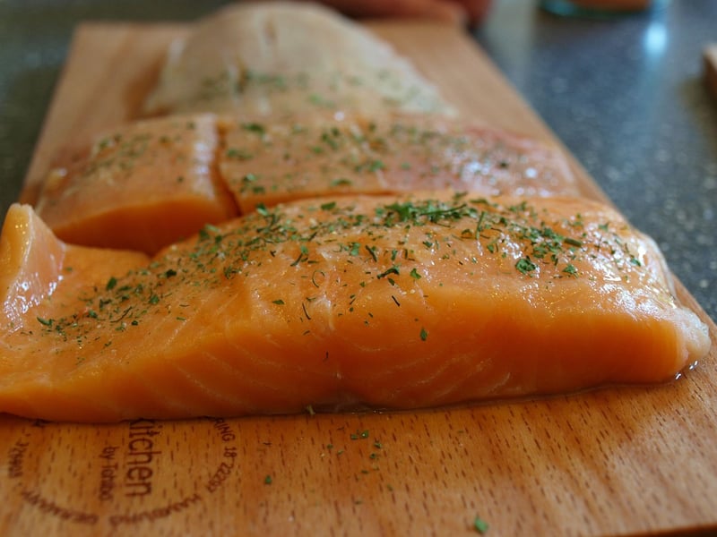 Baked Salmon with Asparagus